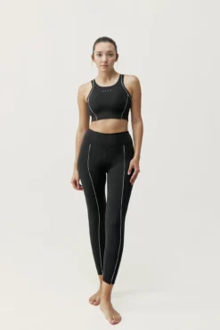 Legging Indra Preta/Off White