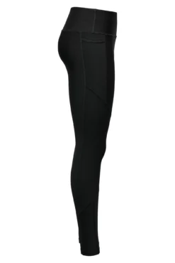 Leggings com bolso lateral de cintura alta