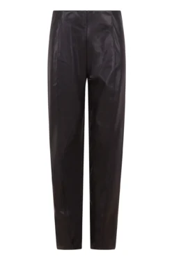 Leggings femininas de polipele sintético elástico