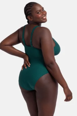 Maiô shapewear/moldador verde