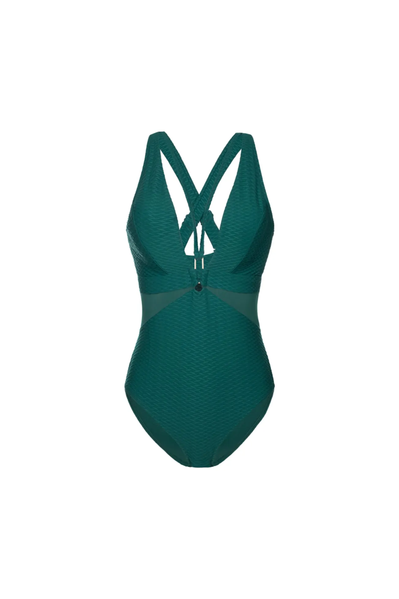 Maiô shapewear/moldador verde