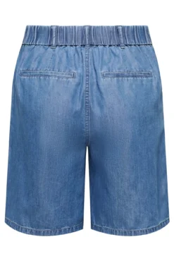 Maternity denim Bermuda shorts