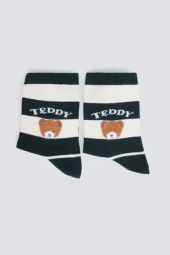 Meia de urso riscas