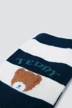 Meia de urso riscas