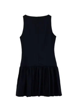 Minivestido com folhos