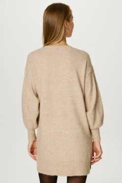 mini vestido de malha