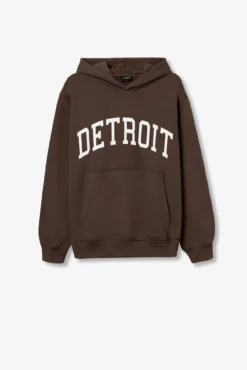 Moletom com capuz estampado regular