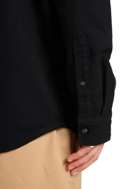 Motherfly Solid - Camisa para homem de manga comprida