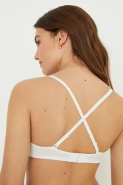NATURAL Soutien triangular microfibra