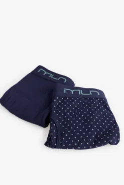 Pack boxer liso e estampado
