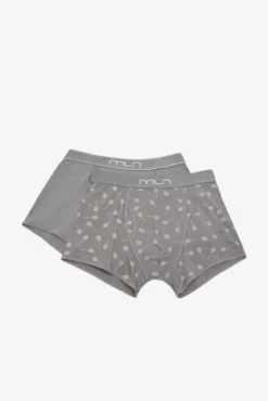 Pack boxer liso e estampado
