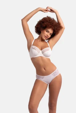 Pack de 2 sutiãs de renda rosa e nude
