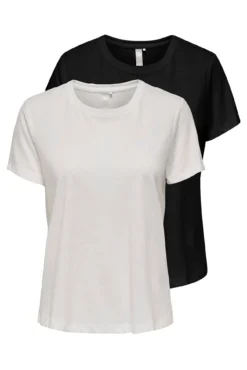 Pack de 2 t-shirts de manga curta regular fit