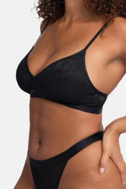 Pacote de 2 bralettes de lurex