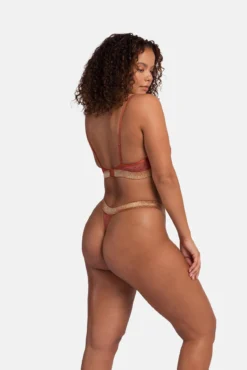 Pacote de 2 bralettes de lurex