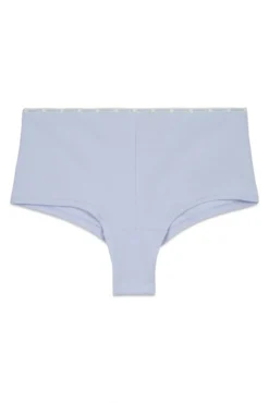 Pacote de 2 cuecas boxer azuis e cinzas