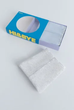 Pacote de 2 cuecas boxer azuis e cinzas