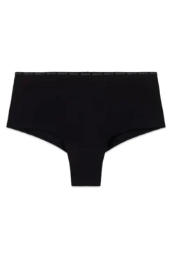Pacote de 2 cuecas boxer pretas e rosa