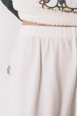 Pijama comprido polar pelo macio bordado Pingu