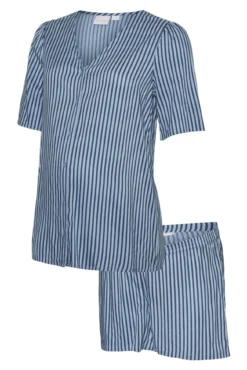 Pijama curto de algodão maternity