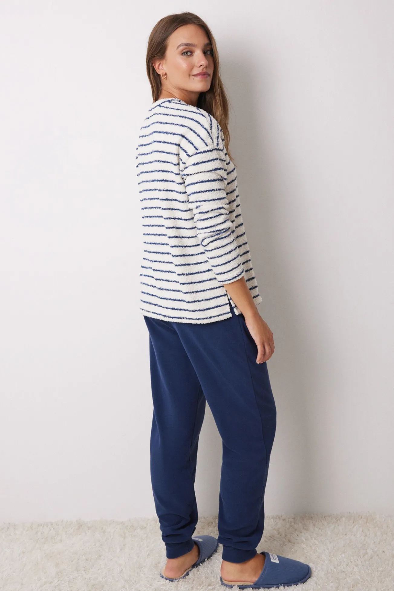 Pijama longo fofo e polar