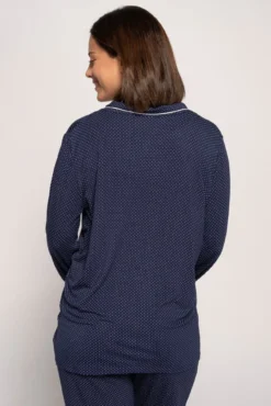 Pijama pré-mamã com estampado de bolinhas