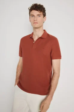 Polo de manga curta