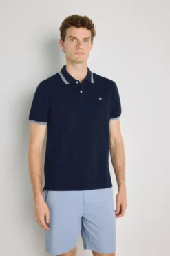 Polo de manga curta