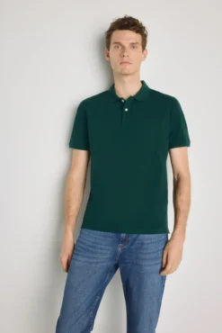 Polo de manga curta