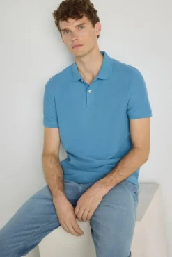 Polo de manga curta
