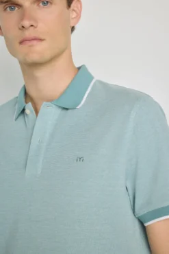 Polo de manga curta