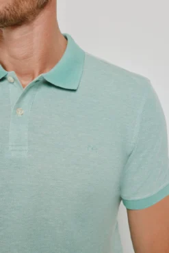Polo de manga curta