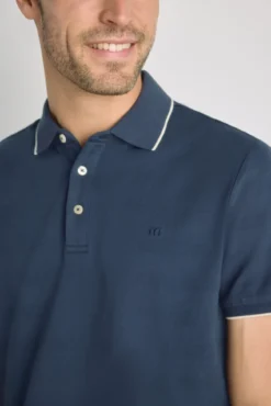 Polo de manga curta