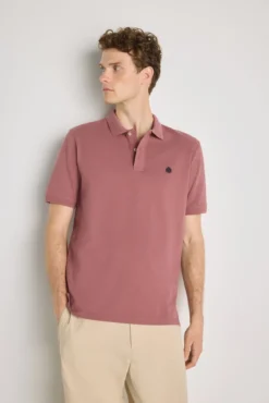 Polo de manga curta