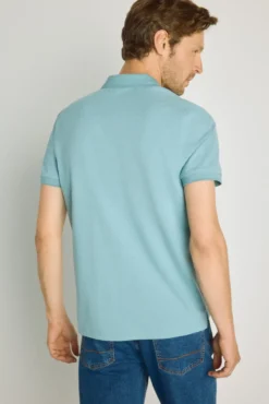 Polo de manga curta