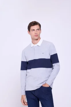 Polo de Rugby bicolor