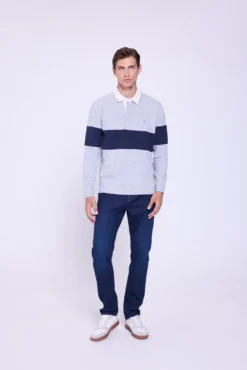 Polo de Rugby bicolor