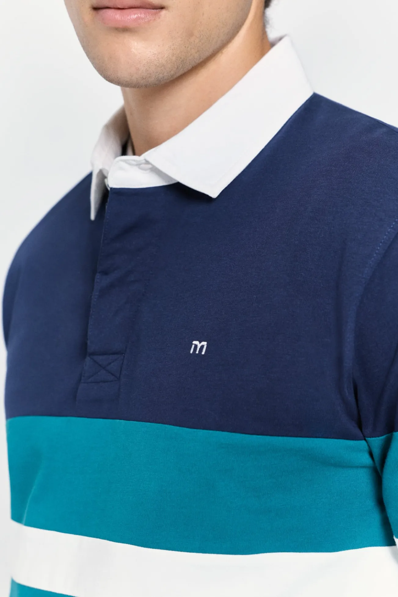 Polo estilo rugby