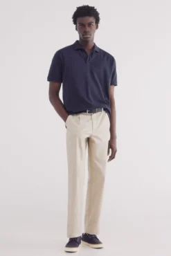 Polo estruturado regular fit