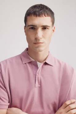 Polo estruturado regular fit