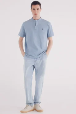 Polo mao piqué regular fit