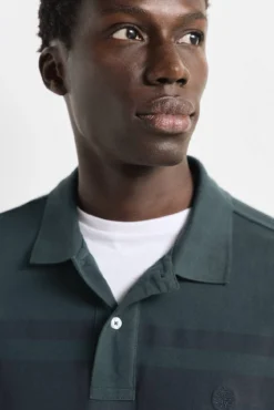 Polo piqué color block regular fit