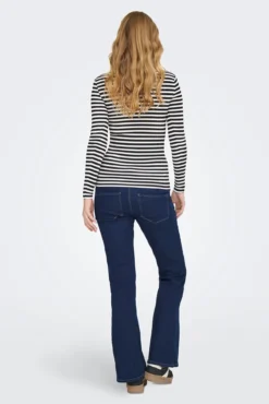 Polo riscas para maternity