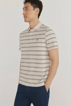Polo às riscas