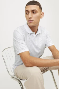 Polo standard fit estampado