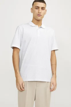 Polo standard fit estampado