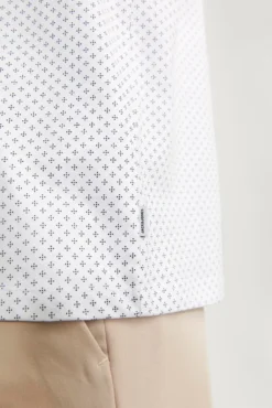 Polo standard fit estampado