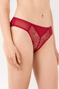 Renda de renda com franjas cuequinha