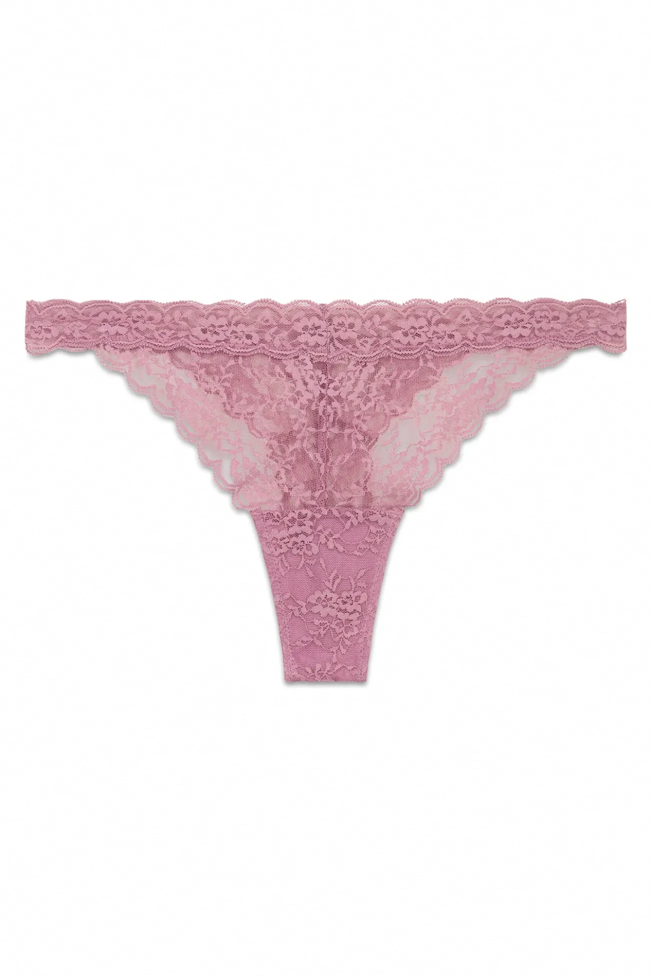 Renda de tanga rosa