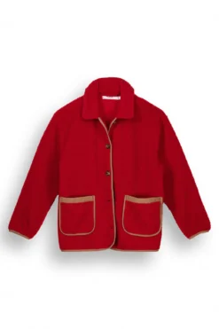 Robe de borrego vermelho